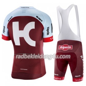 Set Kurzarmtrikot + Trägerhose 2018 Team Katusha Alpecin N001 